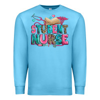 Ocean Blue student nurse Premium Sweatshirt - Zillion Design Studio