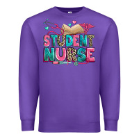 Purple student nurse Premium Sweatshirt - Zillion Design Studio