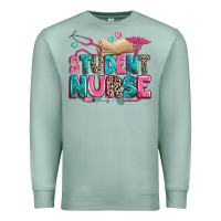 Seafoam student nurse Premium Sweatshirt - Zillion Design Studio