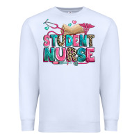 White student nurse Premium Sweatshirt - Zillion Design Studio