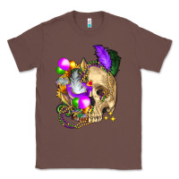 Chestnut mardi gras skull Classic Tee - FaDigitalArtStudio