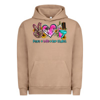 Pigment Burro peace love hair stylist Urban Hoodie - AdoDesignShop