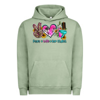 Pigment Oil Green peace love hair stylist Urban Hoodie - AdoDesignShop