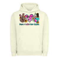 Pigment Pistachio peace love hair stylist Urban Hoodie - AdoDesignShop