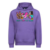Tulip peace love hair stylist Urban Hoodie - AdoDesignShop