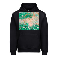 Black green glitter Urban Hoodie - JahusDesignShop