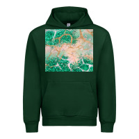 Forest Green green glitter Urban Hoodie - JahusDesignShop