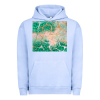 Pigment Grape Ice green glitter Urban Hoodie - JahusDesignShop