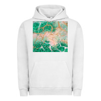 Pigment Lunar Rock green glitter Urban Hoodie - JahusDesignShop