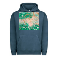 Green Glitter Urban Hoodie | Teevron