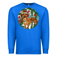 True Royal Dachshund Christmas Tree Premium Sweatshirt - RanaPortraitStore