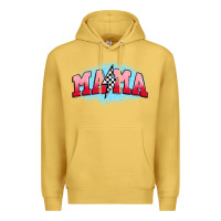 Antique Gold mama lightning bolt Premium Hoodie - JahusDesignShop