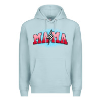 Blue Mist mama lightning bolt Premium Hoodie - JahusDesignShop