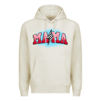 Oatmeal Heather mama lightning bolt Premium Hoodie - JahusDesignShop