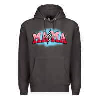 Smoke mama lightning bolt Premium Hoodie - JahusDesignShop
