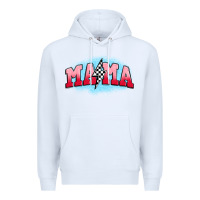 White mama lightning bolt Premium Hoodie - JahusDesignShop