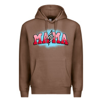 Chestnut mama lightning bolt Premium Hoodie - JahusDesignShop