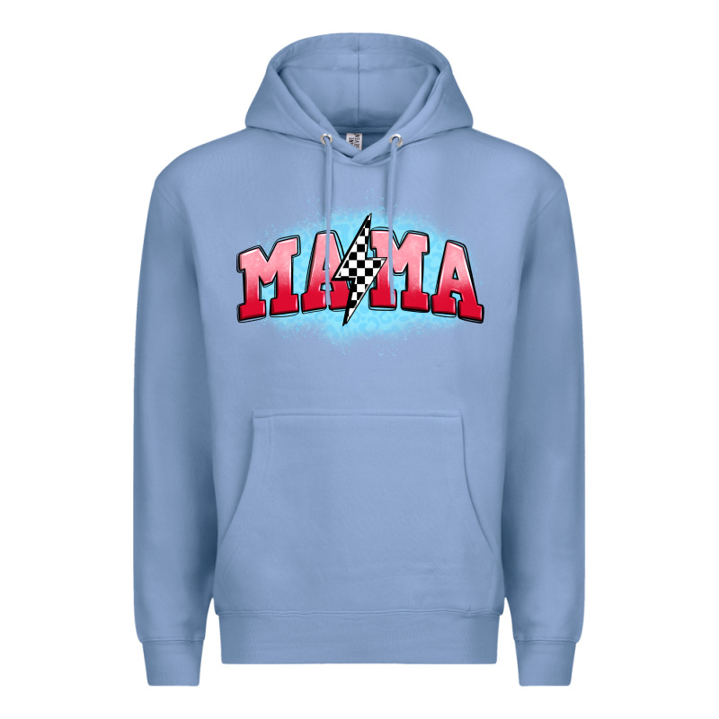 Mama Lightning Bolt Premium Hoodie by JahusDesignShop | Teevron