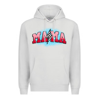 Dove Grey mama lightning bolt Premium Hoodie - JahusDesignShop