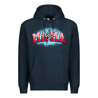 Navy mama lightning bolt Premium Hoodie - JahusDesignShop