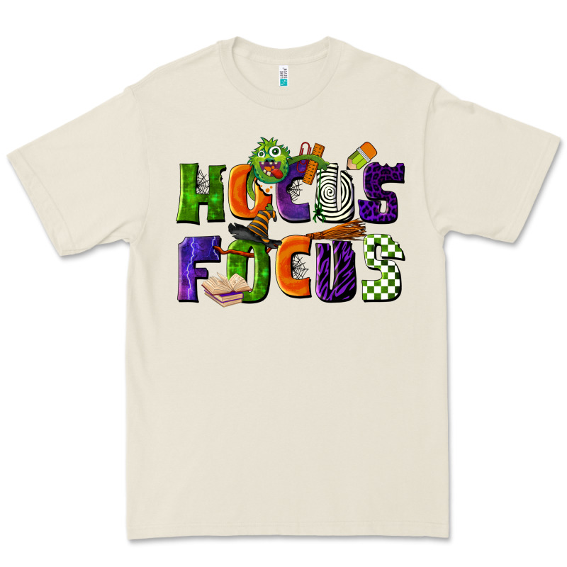 Hocus Focus Teacher Halloween Premium Tee by LillyAllenDesigns | Teevron