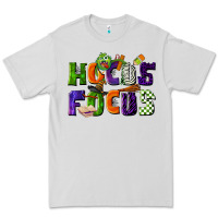 Dove Grey Hocus Focus Teacher Halloween Premium Tee - LillyAllenDesigns