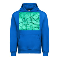 Cobalt green glitter Urban Hoodie - JahusDesignShop