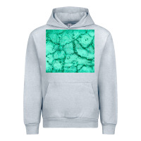 Heather Grey green glitter Urban Hoodie - JahusDesignShop