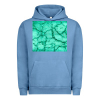 Pigment Pebble Blue green glitter Urban Hoodie - JahusDesignShop