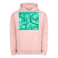 Pigment Salmon green glitter Urban Hoodie - JahusDesignShop
