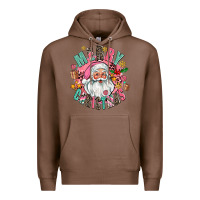 Chestnut merry christmas santa Premium Hoodie - AdoDesignShop
