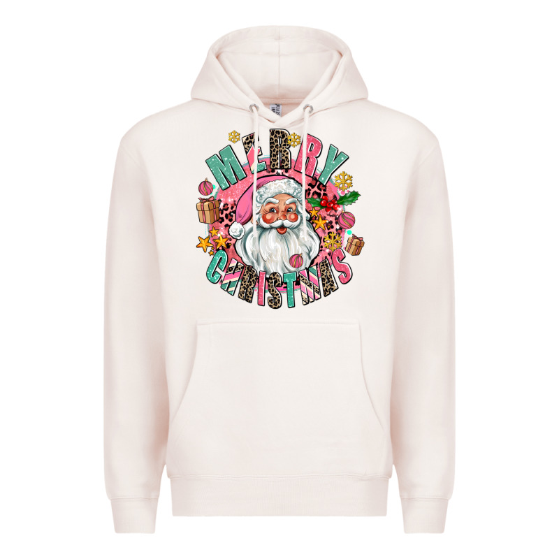 Merry Christmas Santa Premium Hoodie by AdoDesignShop | Teevron