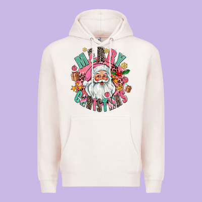 Merry Christmas Santa Premium Hoodie Designed By Adodesignshop