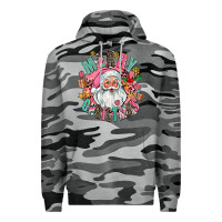 Slate Camo merry christmas santa Premium Hoodie - AdoDesignShop