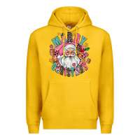 Lemon merry christmas santa Premium Hoodie - AdoDesignShop
