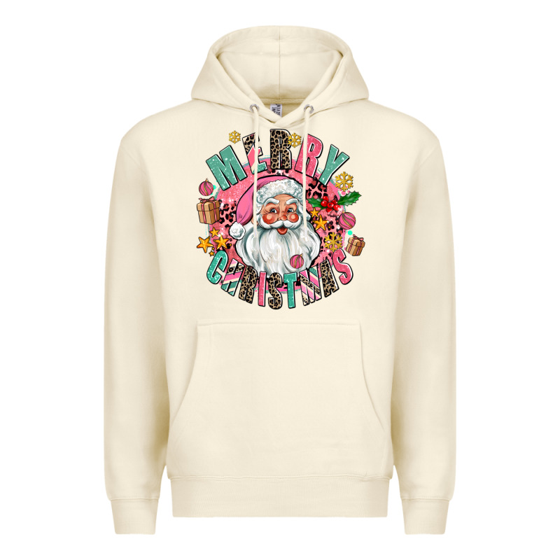 Merry Christmas Santa Premium Hoodie by AdoDesignShop | Teevron