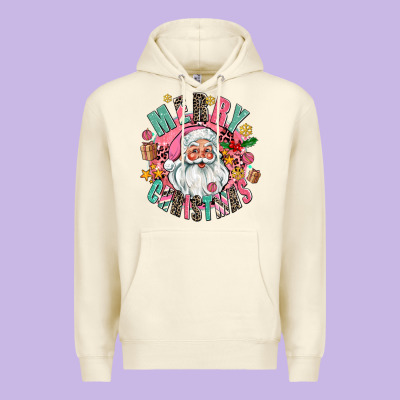 Merry Christmas Santa Premium Hoodie Designed By Adodesignshop