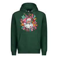 Sports Green merry christmas santa Premium Hoodie - AdoDesignShop