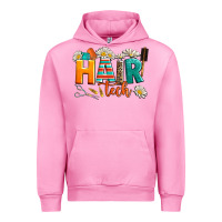 Fuchsia Pink hair tech Urban Hoodie - AdoDesignShop