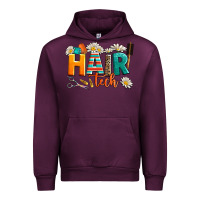 Mauve Wine hair tech Urban Hoodie - AdoDesignShop
