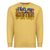 Antique Gold that s my sister on that court Premium Sweatshirt - Zillion Design Studio