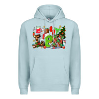 Blue Mist lpn christmas nurse with Premium Hoodie - AdoDesignShop
