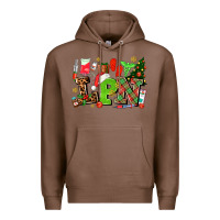 Chestnut lpn christmas nurse with Premium Hoodie - AdoDesignShop