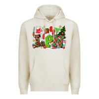 Oatmeal Heather lpn christmas nurse with Premium Hoodie - AdoDesignShop