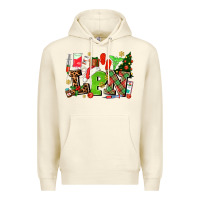 Sandshell lpn christmas nurse with Premium Hoodie - AdoDesignShop