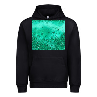 Black green glitter Urban Hoodie - JahusDesignShop