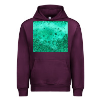 Mauve Wine green glitter Urban Hoodie - JahusDesignShop