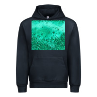 Navy green glitter Urban Hoodie - JahusDesignShop
