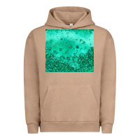 Pigment Burro green glitter Urban Hoodie - JahusDesignShop