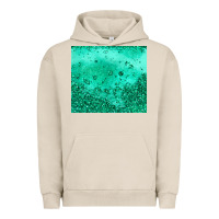 Pigment French Oak green glitter Urban Hoodie - JahusDesignShop